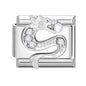 Zircon Star Heart Bow Moon Cherry Moon Italian Charm Links Fit 9mm Stainless Steel Bracelet Women Jewelry DIY Making Gifts