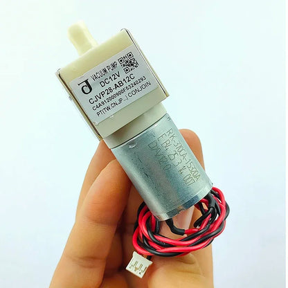 CONJOIN CJVP28-AB12C Mini DC 12V Vacuum Pump Micro 370 Motor Air Suction Pump Negative Pressure Pump DIY Robot Sweeper Cleaner