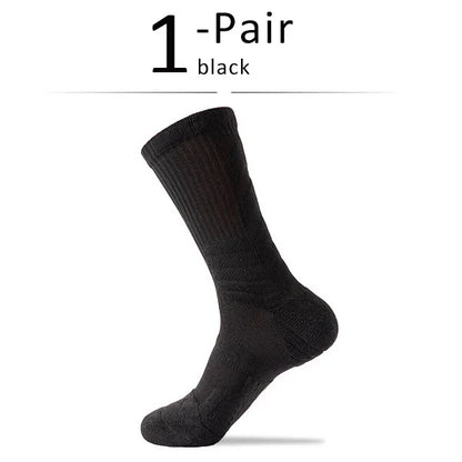 Elite Sport Cycling Basketball Socks Compression Running Man Black Trend Breathable Long Hiking Damping Athletic Professional