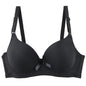 2025 New Sexy Bow Sweat Absorption Bras Solid Smooth 34/75 36/80 38/85 40/90 42/95 44/100 ABC Cup Underwear Pus Up Lingerie
