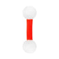 Giant Qtip Cat Toy Soft Plush Catnip Kicker Interactive Kick Stick for Kitten Cats Pet Play Toy Self Play Hunting for Kittens