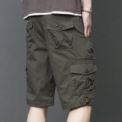 Men's Summer Military Camouflage Shorts Casual Cotton Camo Loose Cargo Shorts Male Bermuda Camuflada Plus Size 5XL
