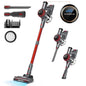 INSE S3P Cordless Vacuum Cleaner 45Kpa Powerful Handheld Stick Vacuum with LED Display 55-Min Running Self-Standing for Carpet H