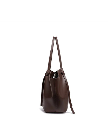 Fashion Large Capacity Trapeze Women Shoulder Bags Designer Metal Lock Handbags High-Quality Pu Leather Big Tote Commute Bag