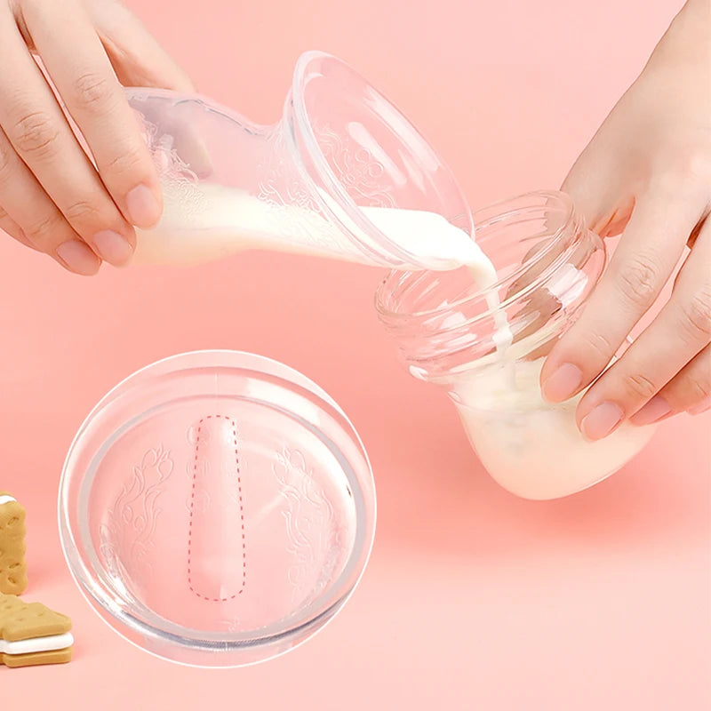 Modabebe Maternal Milk Collector Food Grade Silicone Manual Breast Silicone Pumps Breast Milk Savers