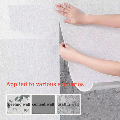 DIY Decoration Mold proof and Waterproof Modern Bedroom Self Adhesive Background Wall Home Wallpaper Cabinet Wallpaper