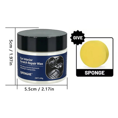 Automotive Interior Maintenance Wax Scratch Restorer Anti Aging Care Agent for Car Leather Plastic Parts