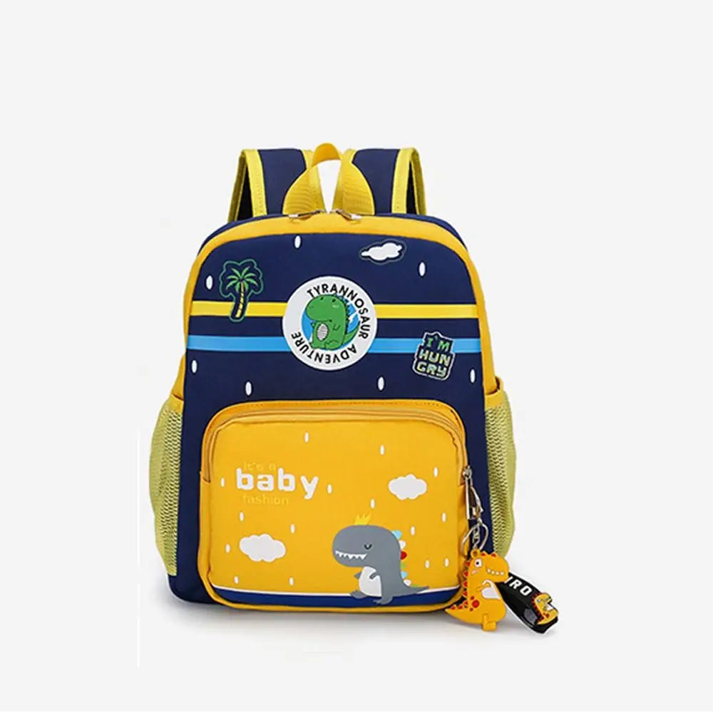 Durable Cute Backpack Cartoon Dinosaur Waterproof Students Bag Kindergarten Large Capacity School Bag for Children