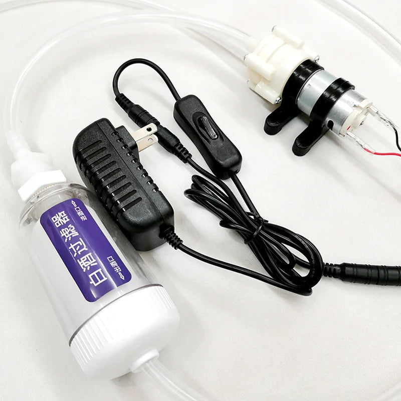 Home Brew Liquor Filter Machine Electric Liquor Filter Pump Ceramic Activated Carbon Alcohol Purifier with Electric Pump