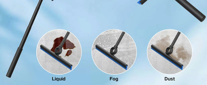 EHOMGUI Telescopic Shower Squeegee for Glass Door Wiper Scraper Cleaner Bathroom Mirror Wiper Scraper Glass Cleaning