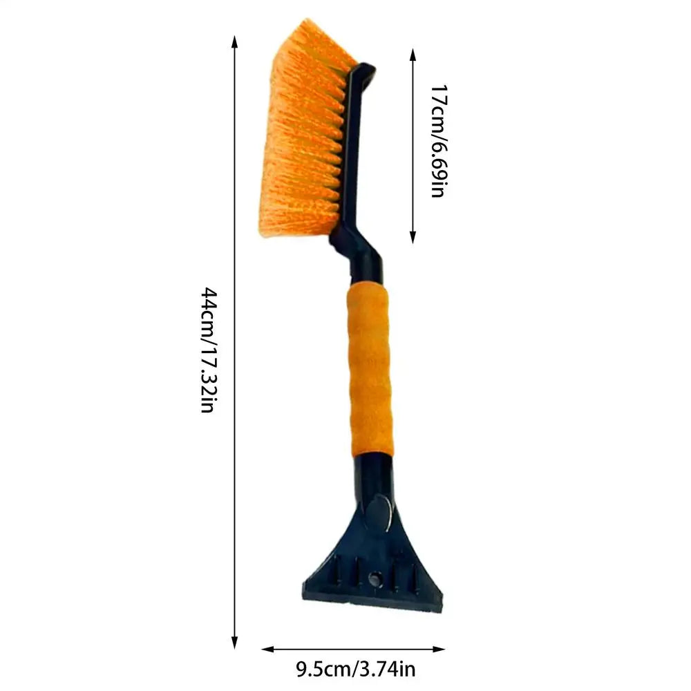 2 in 1 Car Snow Brush and Ice Scraper Car Scraper Snow Brush Ergonomic Foam Grip Window Ice Scraper Snow Cleaner For Car SUV