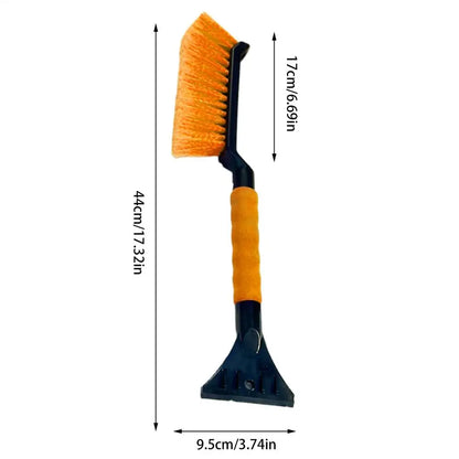 2 in 1 Car Snow Brush and Ice Scraper Car Scraper Snow Brush Ergonomic Foam Grip Window Ice Scraper Snow Cleaner For Car SUV