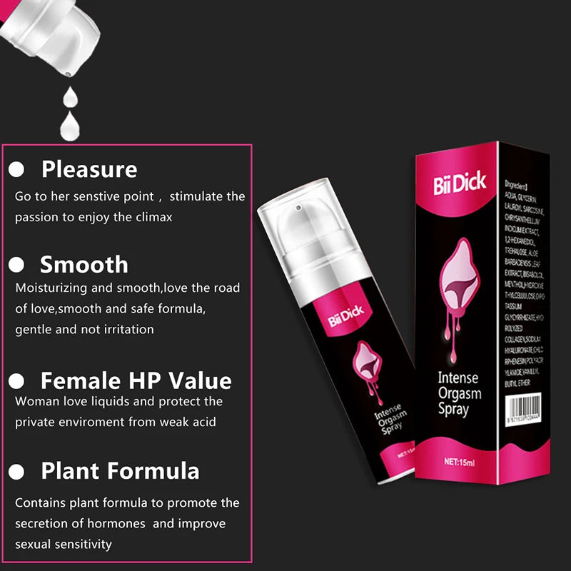 1PC15ML Female Gel Drops for Women's Intimate Health Silicone-Based Personal Lubricant for Sexual Wellness·