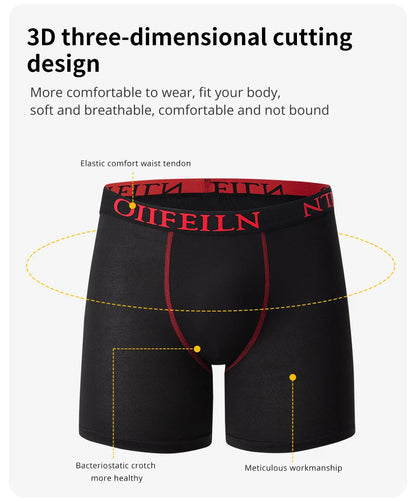 4/5/10 Fashion Four Seasons Men's Long Casual Daily Youth Sports Shorts Comfortable Breathable Sweat Absorbing Elastic Shorts