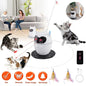 Smart Electric Cat Interactive Toy Two Speed Modes Auto Power Off Low Noise USB Charging Pet Stimulation Toy Stimulate Hunting Instinct for Indoor Cats Kittens Daily Entertainment