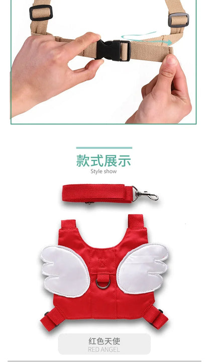 Baby Safety Walking Harness Belt Child Reins Aid Toddler Kids Strap Belt Outdoor Keep Harnesser Anti Lost Line