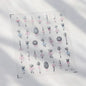 5D Pudding Jelly Dessert Fruit Cherry Pink Claw Print Bowknot Tie knot Love Heart Stars Nail Art Sticker Adhesive Manicure Decal