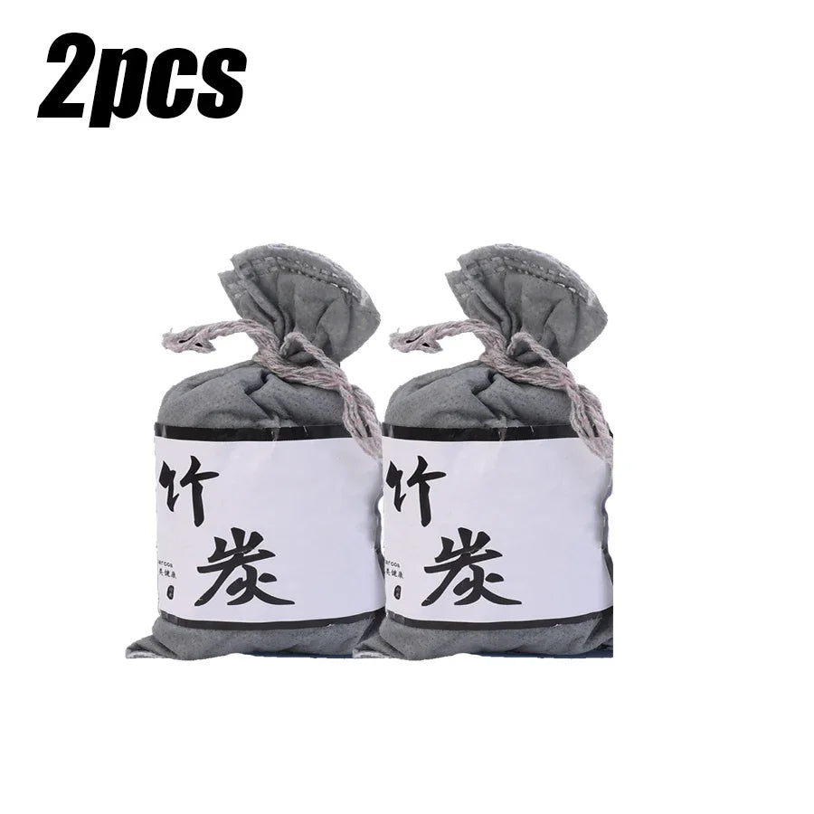 Bamboo Charcoal Air Purifying Bags for Refrigerators Wardrobes Shoe Cabinets Car Air Freshener Purifier Activated Carbon Bag