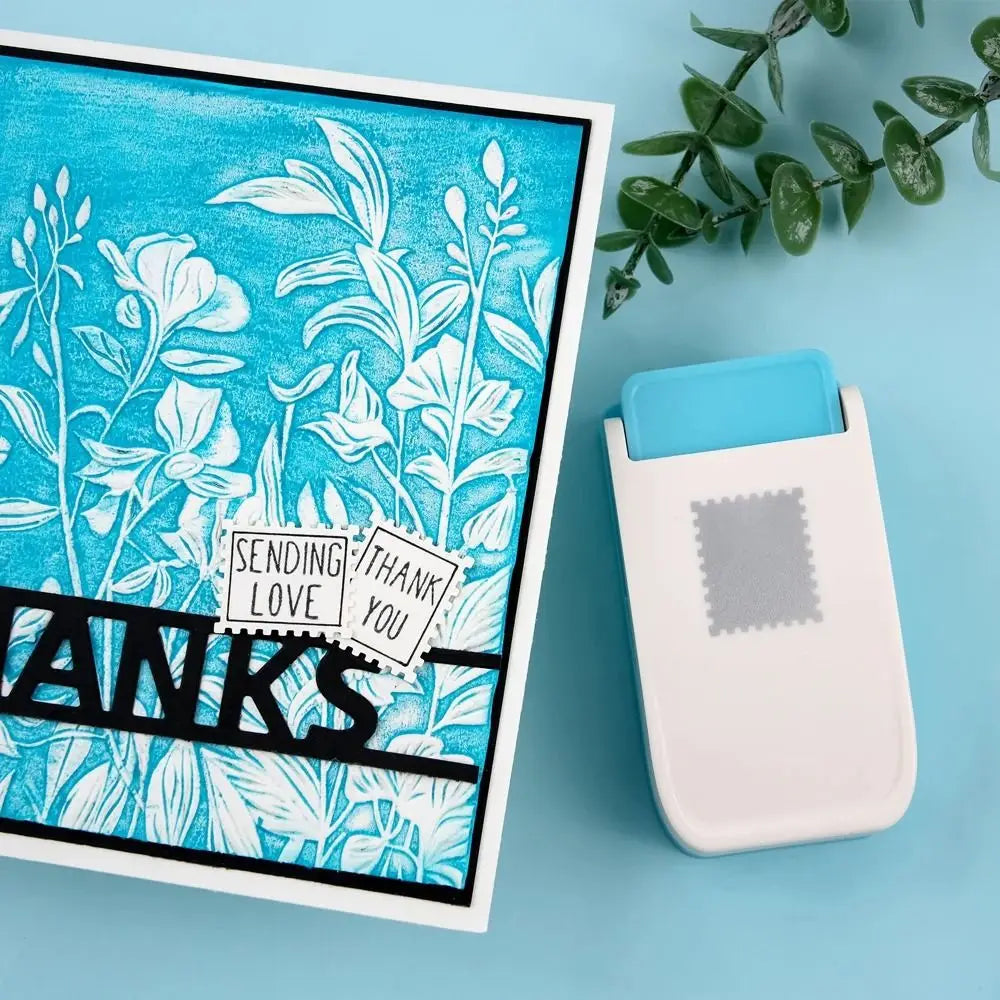 DIY Crafts Stamp Border Punch Handmade Labor-saving Stamp Embossing Machine Portable Embosser Stamp Toothed Puncher