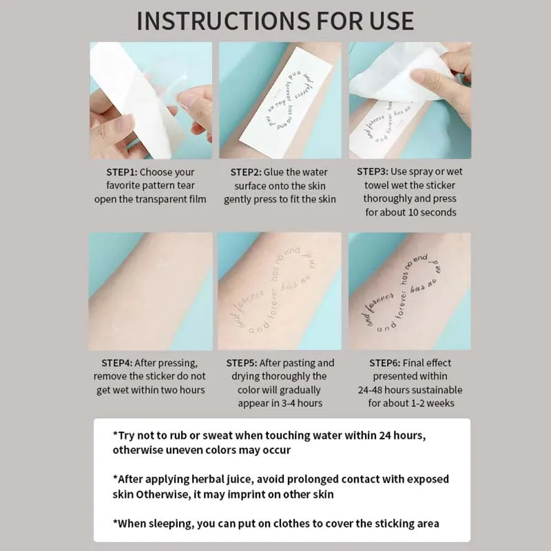 Demon Mask Waterproof Temporary Tattoo Sticker, Long-lasting Waterproof for 1-2 weeks, Realistic Semi-Permanent Fake Tattoo