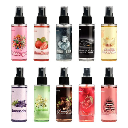 Car Mounted Fragrance Spray Car Flavoring Car Air Hand Spray Perfume Long-lasting Fresheners Auto Aromatherapy Car Deodorant