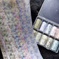 10Rolls Halloween  Flower Plaid Angel Marble  Bow Nail Foils Transfer Paper  Nail Art Stickers   Decal  Nails Decoration