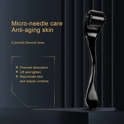 DRS 540 Titanium Derma Roller for Hair Regrowth Growth Mesoroller Beard Face DermaPen Skin Care Micro Needle Roller Dermaroller