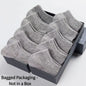 5/10 Pairs Unisex Ankle Socks Solid Color Black White Gray Cotton Deodorant Breathable Running Sports Socks New Spring Summer