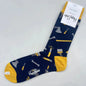 Happy Socks Men's Mid-tube Socks Four Seasons Pure Cotton Classic Socks SIZE 41-46