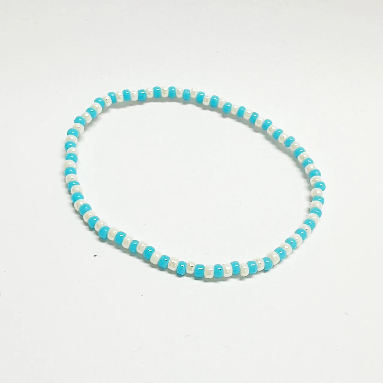 3mm Bohemian ladies beaded bracelet color mix and match fashionable versatile bracelet jewelry