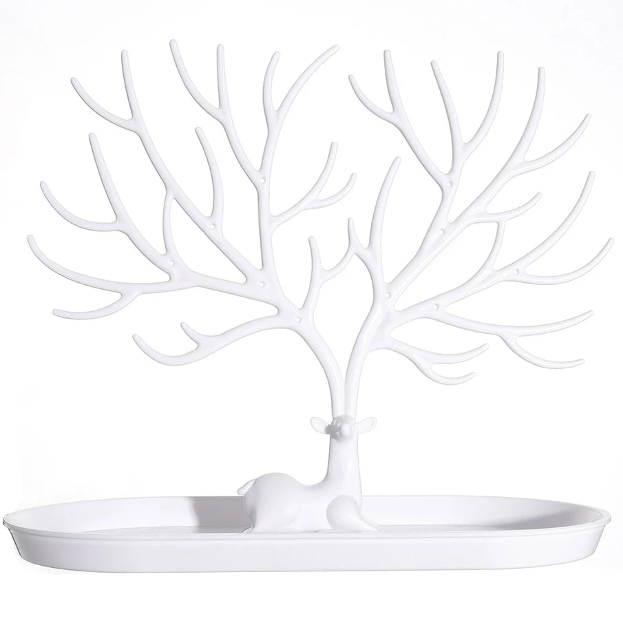 Antler Jewelry Storage Rack Smooth Deer Horn Jewels Display Shelf Rings Earrings Small Accessories High Quality Showing Stand
