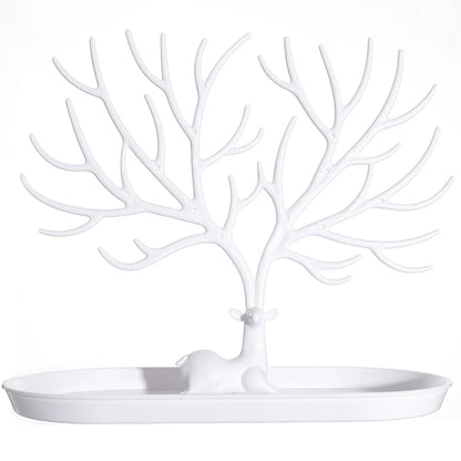 Antler Jewelry Storage Rack Smooth Deer Horn Jewels Display Shelf Rings Earrings Small Accessories High Quality Showing Stand