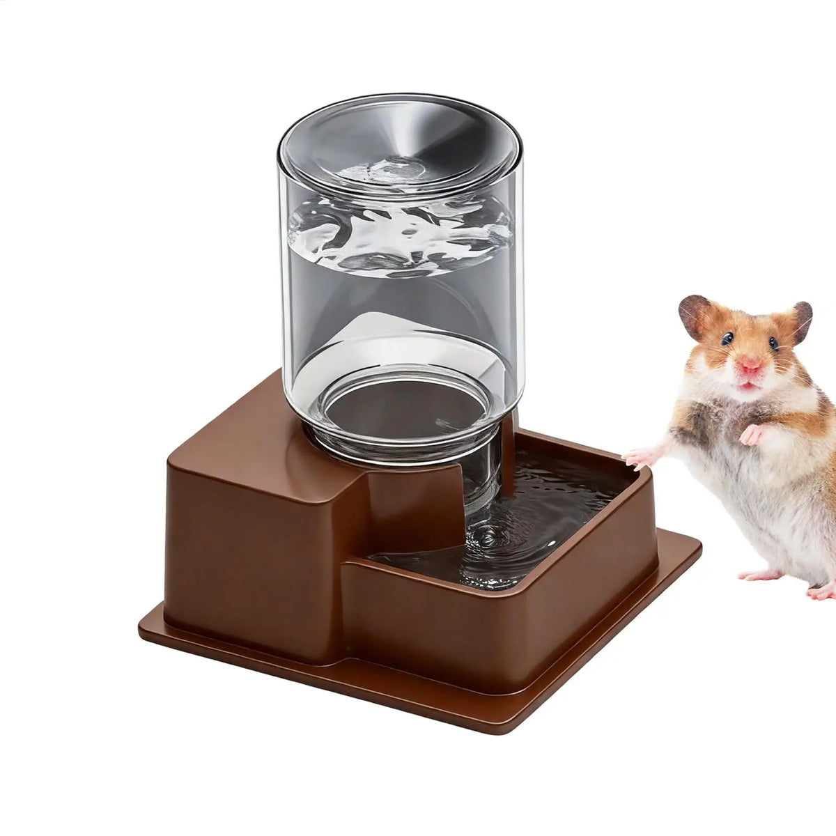 Reptile Water Dispenser Automatic Detachable Anti Drowning And Anti Evaporation Automatic Water Dispenser For Geckos Lizards