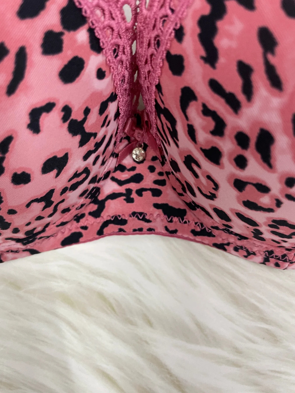 Diana Rose Leopard print Push Up Bra For Women With steel ring B Cup Bra Lady's Underwear High Quality