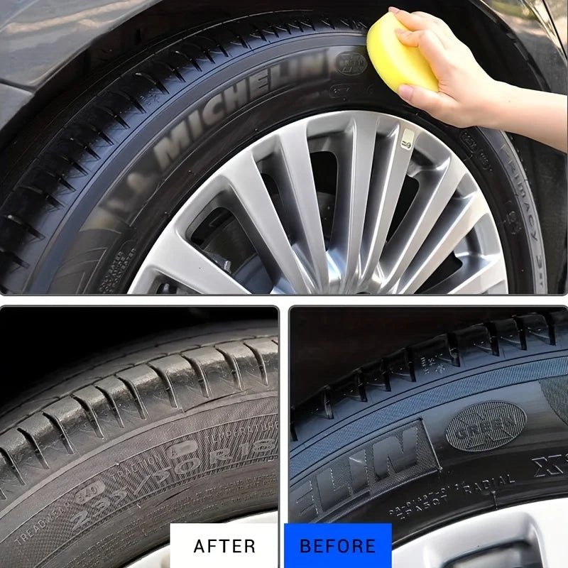 Car Plastic Restorer Back To Black Gloss Auto Interior Leather Panel Clean Renewal Wax Coating Agent Auto Polish Repair Coating