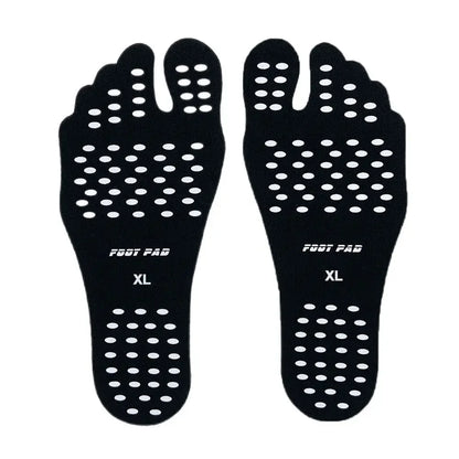 Non-slip Beach Adhesive Anti Slip Invisible Foot Pads Insulation Protection Mats Barefoot Stick Insoles Footpads Sticker Shoes