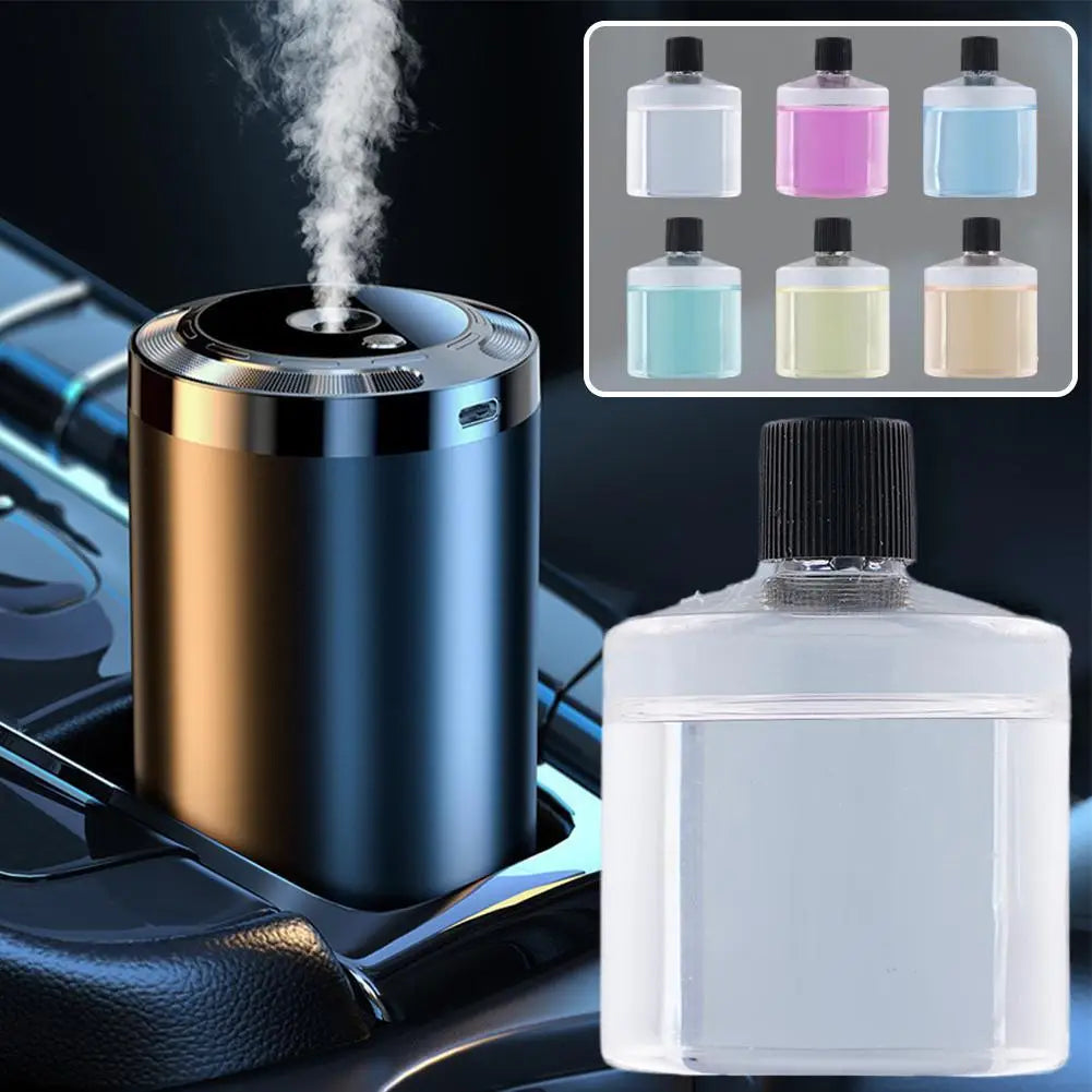 Car Air Freshener Car Aromatherapy Replacement Smell Air Freshener Automatic Auto Scent Starry Sky Ceiling Ambient Light
