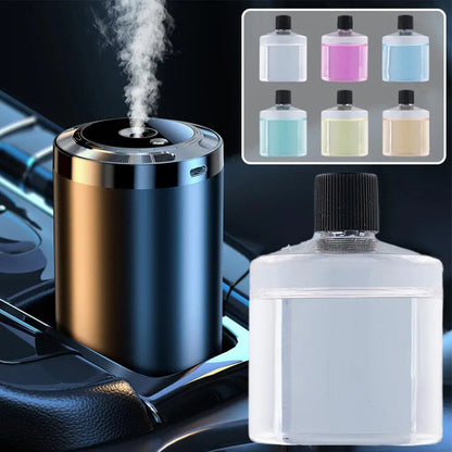 Car Air Freshener Car Aromatherapy Replacement Smell Air Freshener Automatic Auto Scent Starry Sky Ceiling Ambient Light