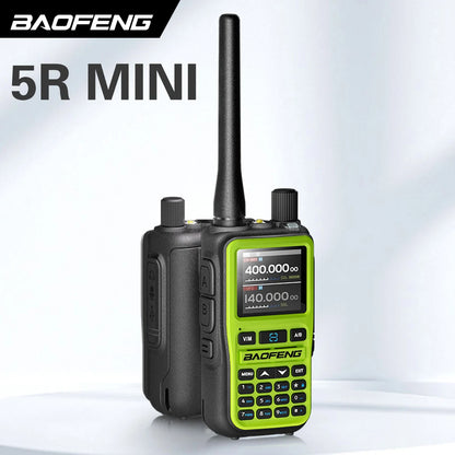 BAOFENG UV-5R Mini Walkie Talkie Multi Band Bluetooth Programming Wireless Copy Frequency 999CH Type-C Long Range Two Way Radio