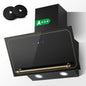 60cm Wall Hood - 400m³/h Suction, A+++ Energy, LED Lights, Dual Filter System, Retro Design‌
