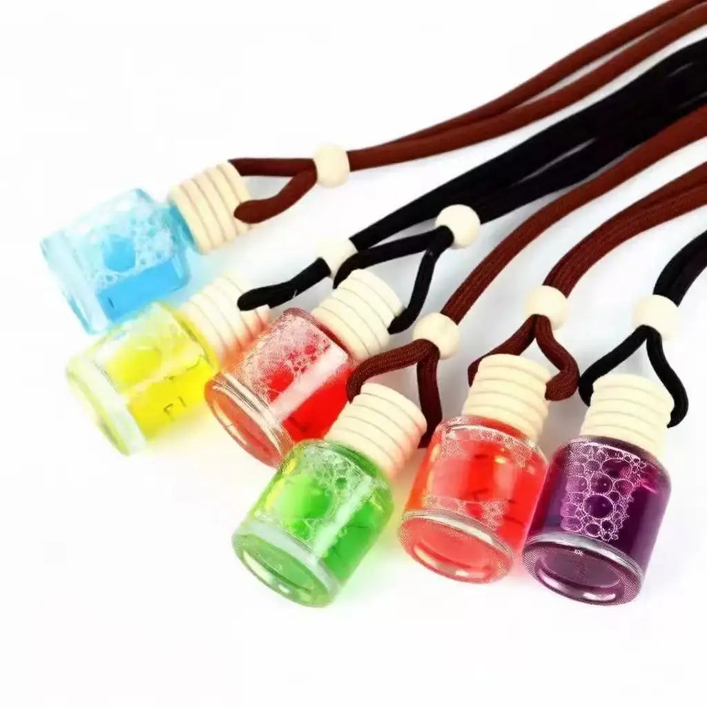 Car Fragrance Air Freshener Pendant, Individually Packaged, Creative Car Aroma Hanging Decoration, Long-Lasting Fresh Scent, For