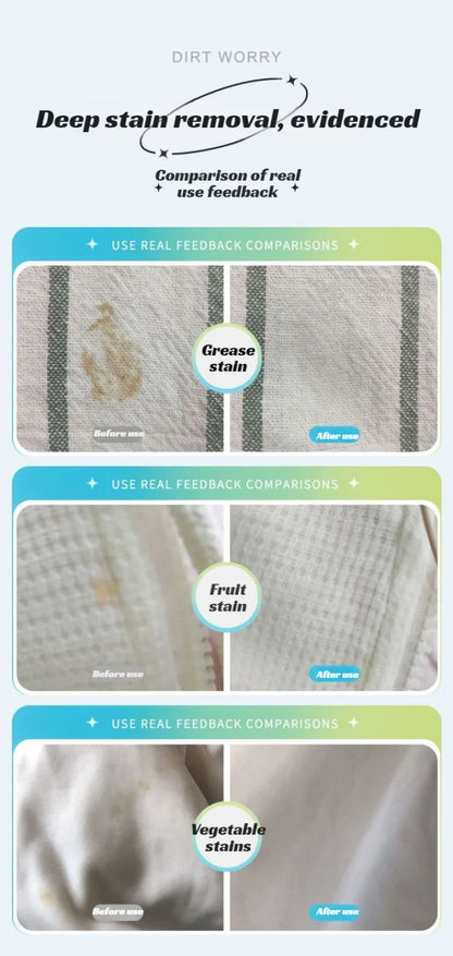 White Clothes Stain Remover Pen Strong Portable Waterless Tant Oil Stain Remover Pen