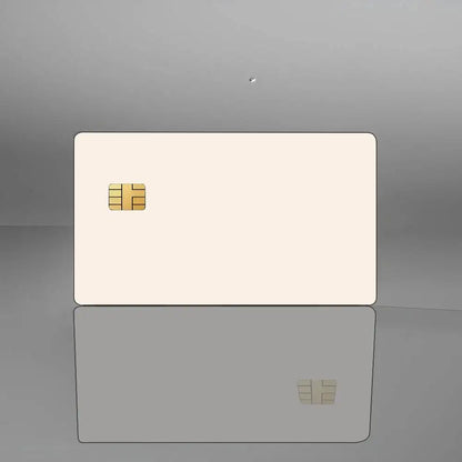 Solid Color 1 Set Of 4 Pcs Matte Film Cover Skin Sticker For Credit Card Bank Debit Bus Card