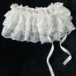 Women Y2K Korean Lace Mini Layered Skirt Streetwear Lace Up Ruffles Harajuku High Waist Pleated Ladies Jupe Skirts Clothes