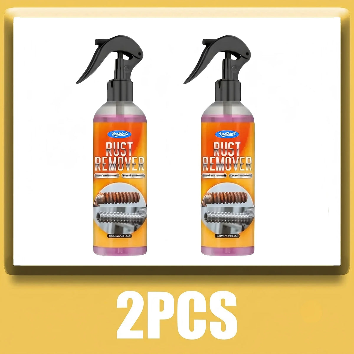 Multi-Functional Automotive Metal Rust Remover, Rust Prevention And Protection Agent For Iron Metal Surface Refurbishment