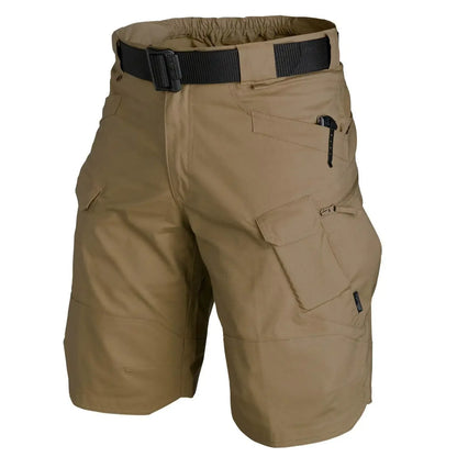 2026 Men's Cargo Shorts Tactical Waterproof Casual Pant Summer Thin Quick Dry Workout Multi-Pocket Outdoor Trekking Hiking Short