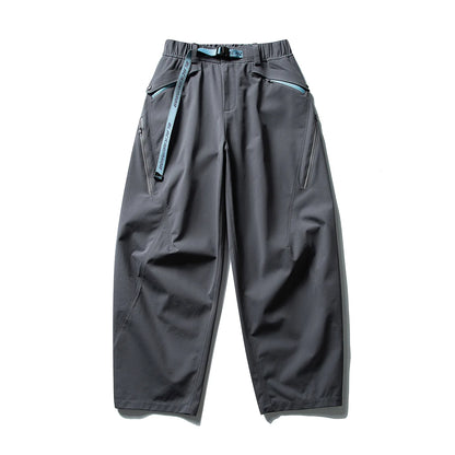 Ultra Loose Lightweight Outdoor Functional Pants Men Women Waterproof Quick Dry Techwear Wide Leg Cargo Pant Track Trouser