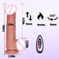 Telescopic Female Vibrator Dildo with Remote APP Control Heating Realistic Large Penis Massager Masturbator Sex Toy for Women