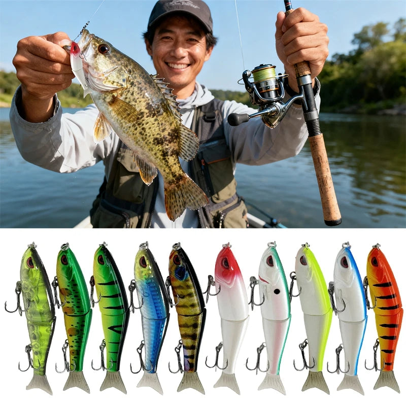 11.5cm/18.5g Balam Glide Bait Catfish Joint Giant Hard Bait Swimbait for Pike Bass Saltwater Glide Bait Leurre De Pêche