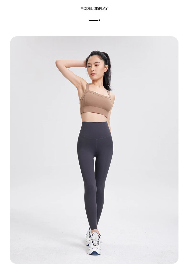 BIVIGAOS High-Quality Summer Sunscreen Shark Leggings Women Ultra-Thin High Elastic Nude Feeling Seamless Sport Fitness Leggings